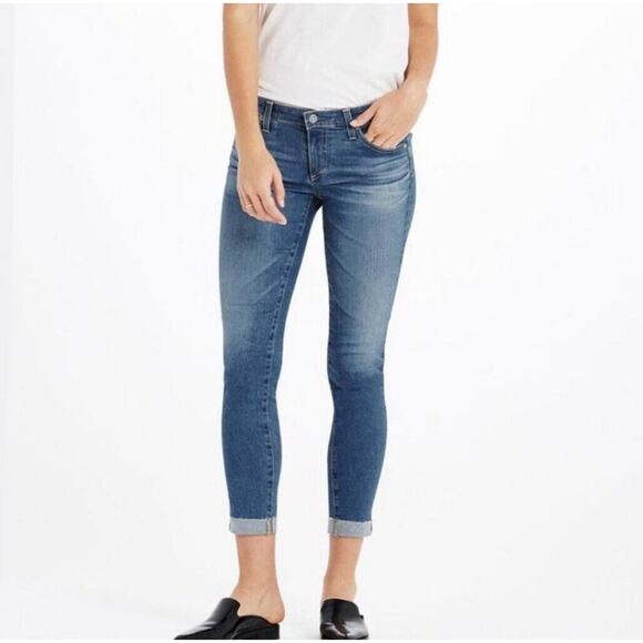 AG Adriano Goldschmied THE STILT ROLL UP Cigarette Roll-Up jeans Women’s Size 26 - Picture 2 of 16